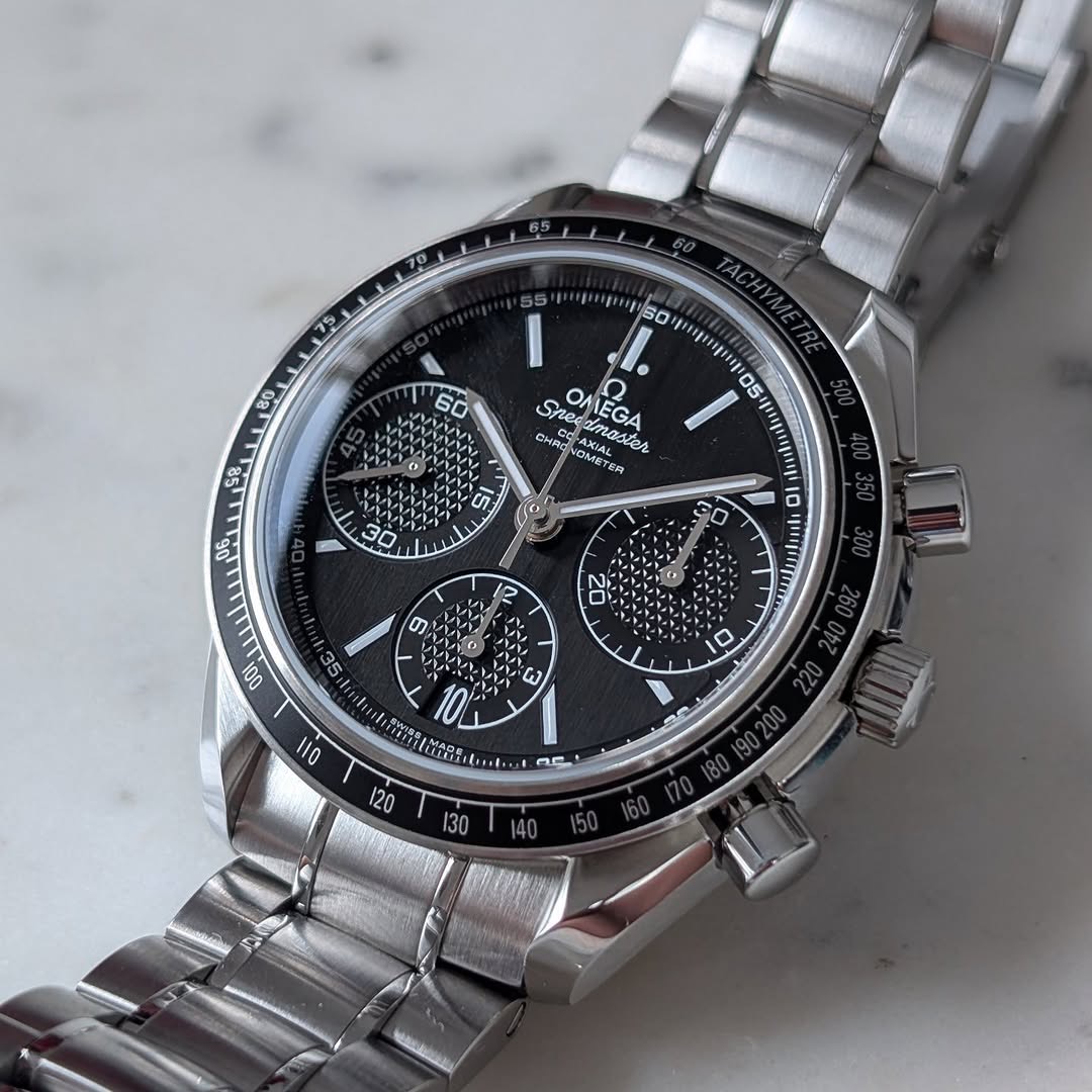 Omega Speedmaster Racing 40mm Ref. 326.30.40.50.01.001 Black Dial Automatic Chronograph Full Set (2025) product image 5