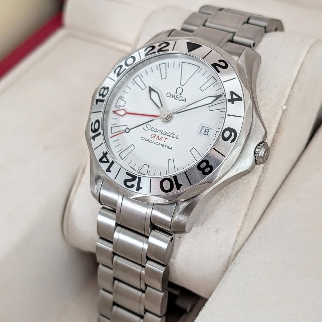 Omega Seamaster Professional GMT 41mm Ref. 2538.20.00 “Great White” Automatic Full Set (2007)
