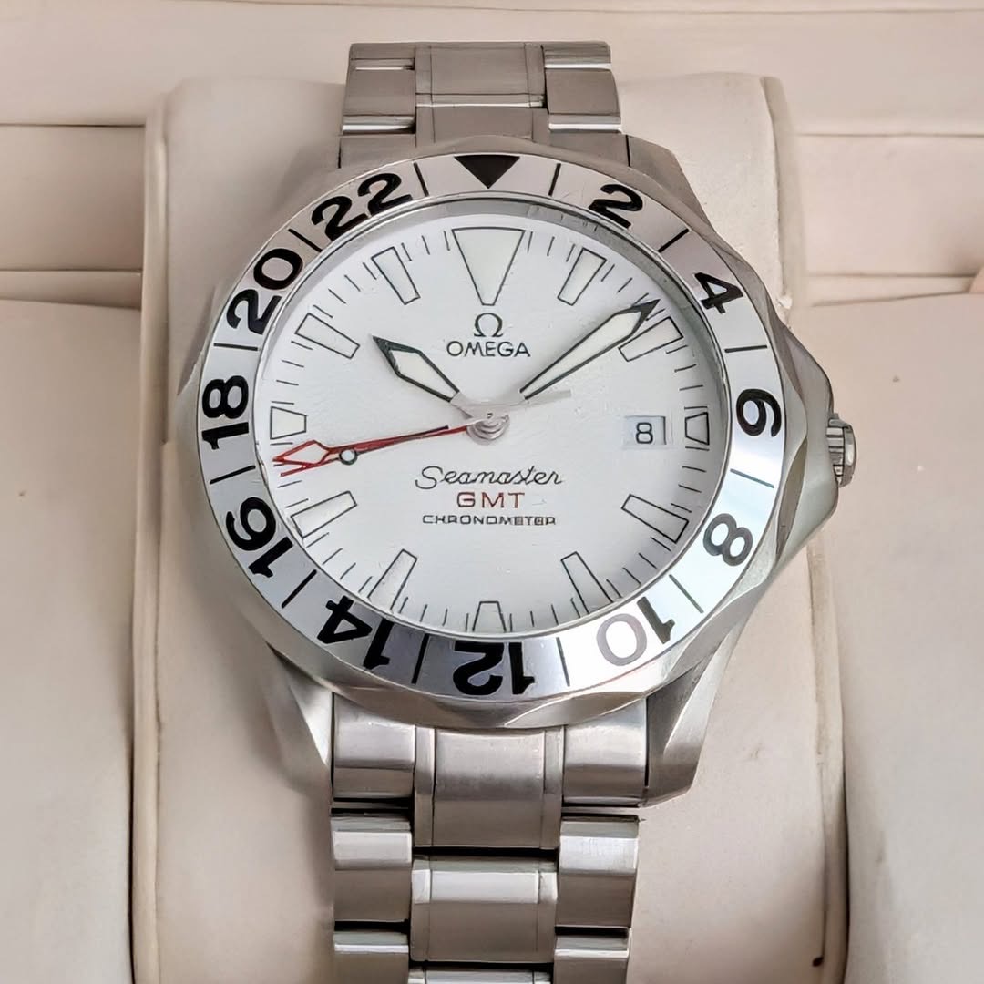 Omega Seamaster Professional GMT 41mm Ref. 2538.20.00 “Great White” Automatic Full Set (2007) product image 2