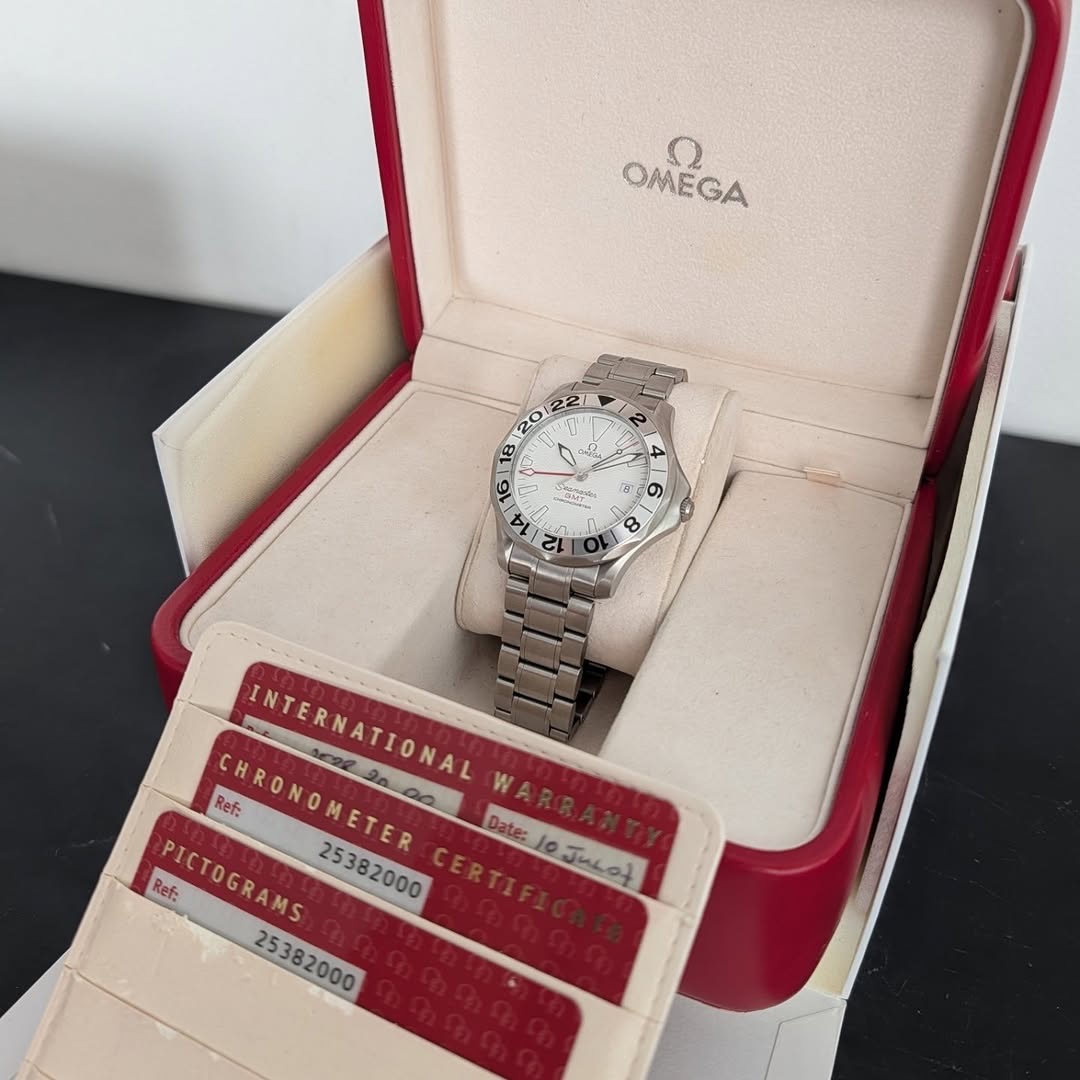 Omega Seamaster Professional GMT 41mm Ref. 2538.20.00 “Great White” Automatic Full Set (2007) product image 4