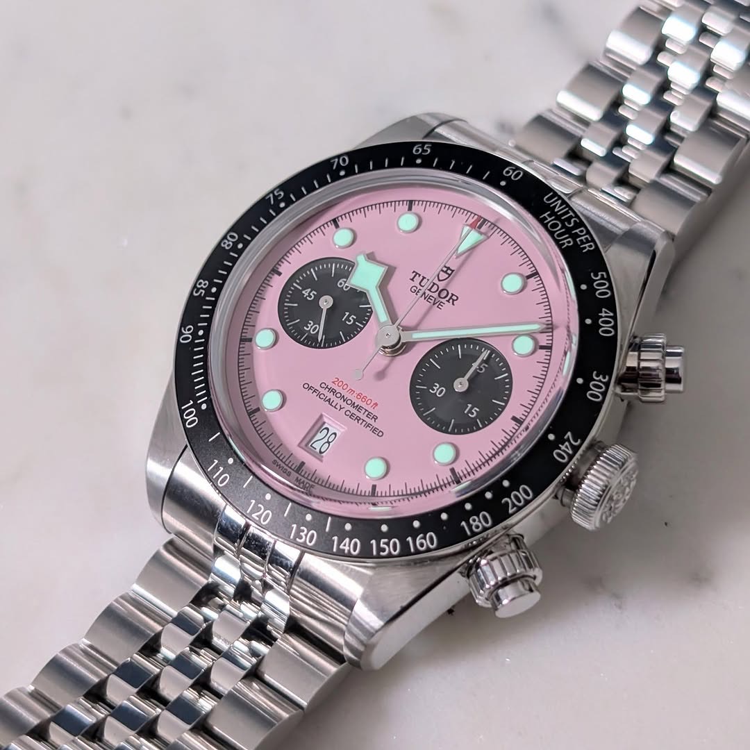 Tudor Black Bay Chrono 41mm Ref. M79360N-0019 Pink Dial “Miami” Automatic Chronograph Full Set (2025) product image 4
