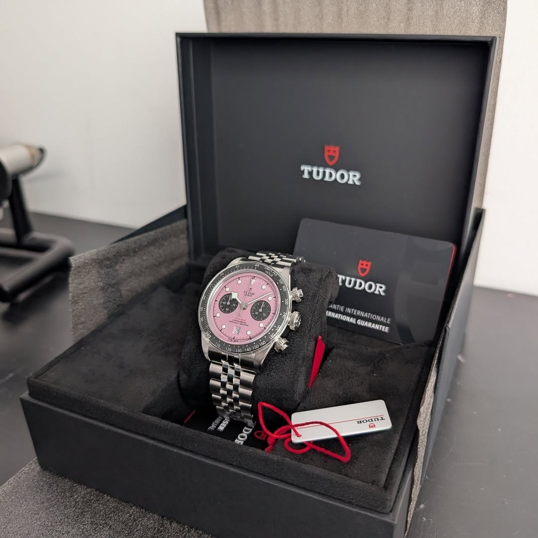 Tudor Black Bay Chrono 41mm Ref. M79360N-0019 Pink Dial “Miami” Automatic Chronograph Full Set (2025) product image 5