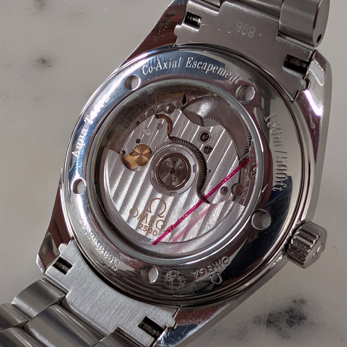 Omega Seamaster Aqua Terra 39mm Ref. 2503.33 White Dial Mk1 Automatic Full Set Serviced product image 6